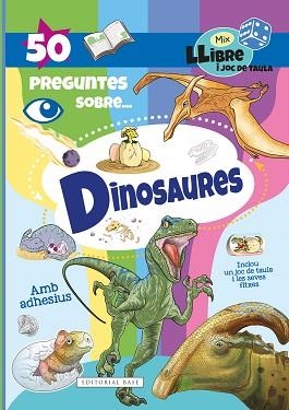 50 PREGUNTES SOBRE DINOSAURES | 9788418434884 | Llibreria Aqualata | Comprar libros en catalán y castellano online | Comprar libros Igualada