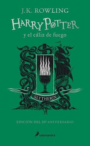 HARRY POTTER Y EL CÁLIZ DE FUEGO (EDICIÓN SLYTHERIN DEL 20º ANIVERSARIO) (HARRY | 9788418174377 | ROWLING, J.K. | Llibreria Aqualata | Comprar llibres en català i castellà online | Comprar llibres Igualada