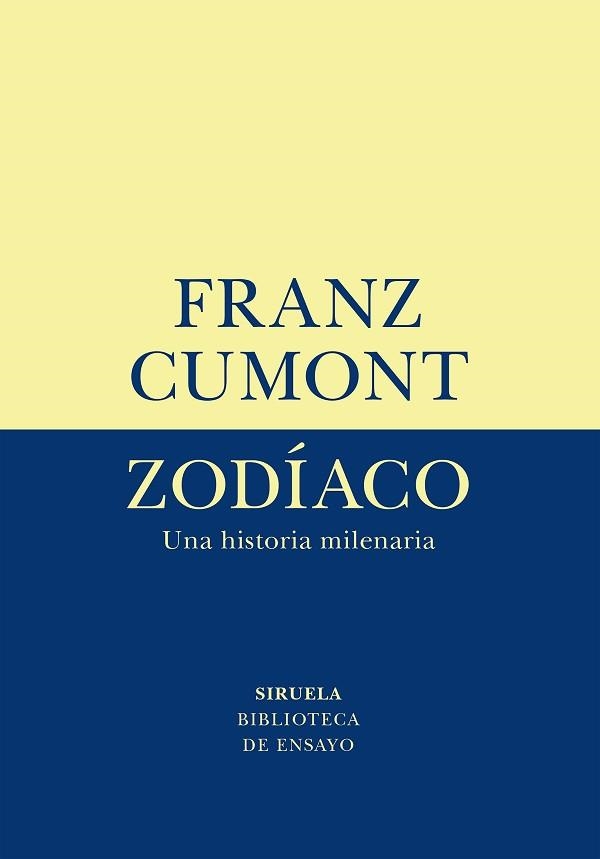 ZODÍACO | 9788419419675 | CUMONT, FRANZ | Llibreria Aqualata | Comprar libros en catalán y castellano online | Comprar libros Igualada