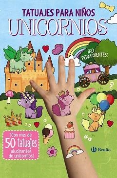 TATUAJES PARA NIÑOS. UNICORNIOS | 9788469667644 | LOTT, AMANDA | Llibreria Aqualata | Comprar llibres en català i castellà online | Comprar llibres Igualada