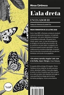 ALA DRETA, L' (ENCEGADOR III) | 9788419332134 | CARTARESCU, MIRCEA | Llibreria Aqualata | Comprar libros en catalán y castellano online | Comprar libros Igualada