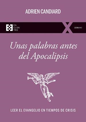 UNAS PALABRAS ANTES DEL APOCALIPSIS | 9788413391328 | CANDIARD, ADRIEN | Llibreria Aqualata | Comprar libros en catalán y castellano online | Comprar libros Igualada