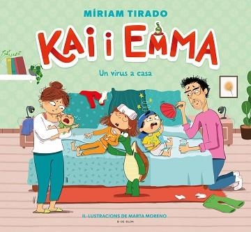 KAI I EMMA 4. UN VIRUS A CASA | 9788419048271 | TIRADO, MÍRIAM | Llibreria Aqualata | Comprar libros en catalán y castellano online | Comprar libros Igualada