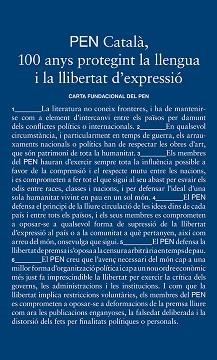 PEN CATALÀ. 100 ANYS PROTEGINT LA LLENGUA I LA LLIBERTAT D'EXPRESSIÓ | 9788419392473 | AA.VV. | Llibreria Aqualata | Comprar libros en catalán y castellano online | Comprar libros Igualada