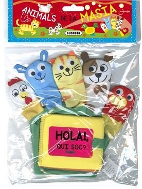 ANIMALS DE LA MASIA (TITELLA DE DIT) | 9788467794281 | BUSQUETS, JORDI | Llibreria Aqualata | Comprar libros en catalán y castellano online | Comprar libros Igualada