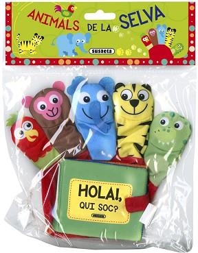 ANIMALS DE LA SELVA (TITELLA DE DIT) | 9788467794298 | BUSQUETS, JORDI | Llibreria Aqualata | Comprar libros en catalán y castellano online | Comprar libros Igualada