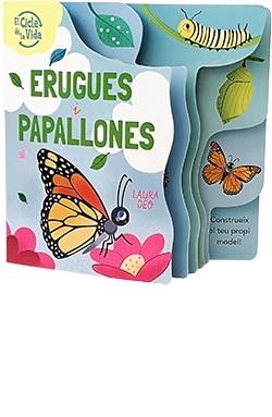 ERUGUES I PAPALLONES (EL CICLE DE VIDA) | 9788419282279 | Llibreria Aqualata | Comprar libros en catalán y castellano online | Comprar libros Igualada