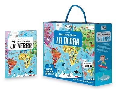 TIERRA, LA. VIAJA, CONOCE, EXPLORA. CON PUZZLE. EDIC. ILUSTRADO (ESPAÑOL) | 9788417299514 | M. GAULE | Llibreria Aqualata | Comprar llibres en català i castellà online | Comprar llibres Igualada