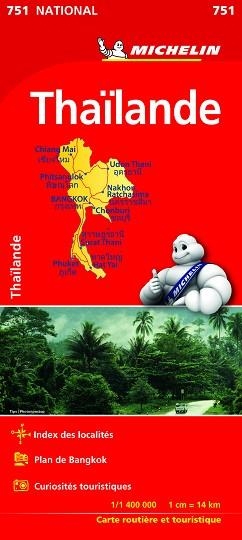 TAILANDIA (MAPA NATIONAL 11751) | 9782067172654 | VARIOS AUTORES | Llibreria Aqualata | Comprar libros en catalán y castellano online | Comprar libros Igualada