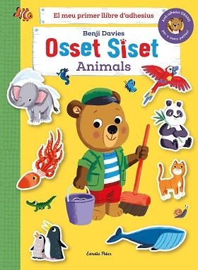 OSSET SISET. EL MEU PRIMER LLIBRE D'ADHESIUS. ANIMALS | 9788413894492 | DAVIES, BENJI | Llibreria Aqualata | Comprar libros en catalán y castellano online | Comprar libros Igualada