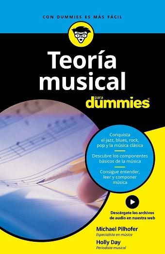 TEORÍA MUSICAL PARA DUMMIES | 9788432903960 | PILHOFER, MICHAEL / DAY, HOLLY | Llibreria Aqualata | Comprar libros en catalán y castellano online | Comprar libros Igualada