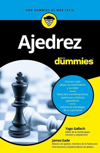 AJEDREZ PARA DUMMIES | 9788432904141 | EADE, JAMES | Llibreria Aqualata | Comprar libros en catalán y castellano online | Comprar libros Igualada