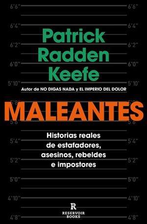 MALEANTES | 9788418052989 | KEEFE, PATRICK RADDEN | Llibreria Aqualata | Comprar libros en catalán y castellano online | Comprar libros Igualada