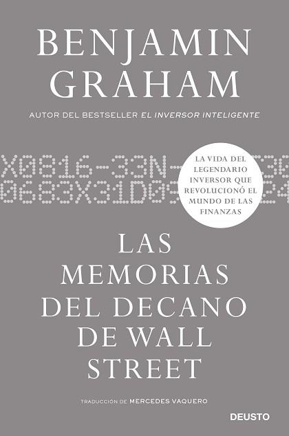 MEMORIAS DEL DECANO DE WALL STREET, LAS | 9788423435968 | GRAHAM, BENJAMIN | Llibreria Aqualata | Comprar libros en catalán y castellano online | Comprar libros Igualada