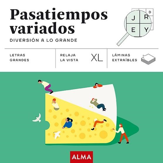 PASATIEMPOS VARIADOS. DIVERSIÓN A LO GRANDE (XL) | 9788418933882 | SESÉ, MIQUEL | Llibreria Aqualata | Comprar libros en catalán y castellano online | Comprar libros Igualada