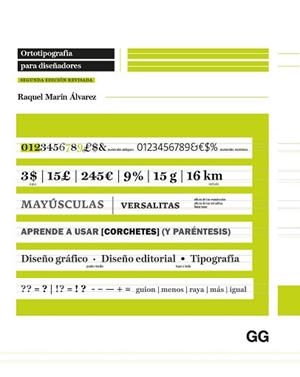 ORTOTIPOGRAFÍA PARA DISEÑADORES | 9788425234712 | MARÍN ÁLVAREZ, RAQUEL | Llibreria Aqualata | Comprar libros en catalán y castellano online | Comprar libros Igualada
