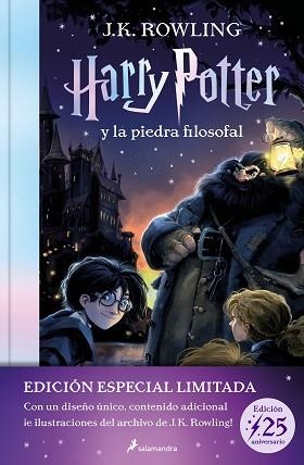 HARRY POTTER Y LA PIEDRA FILOSOFAL (ED. 25 ANIVERSARIO) | 9788419275301 | ROWLING, J.K. | Llibreria Aqualata | Comprar llibres en català i castellà online | Comprar llibres Igualada