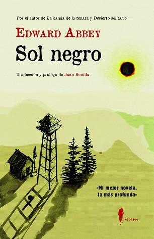 SOL NEGRO | 9788419188267 | ABBEY, EDWARD | Llibreria Aqualata | Comprar libros en catalán y castellano online | Comprar libros Igualada