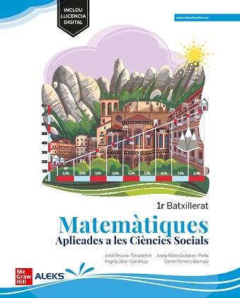 MATEMÀTIQUES APLICADES A LES CIÈNCIES SOCIALS 1R BATXILLERAT | 9788448631369 | BESORA, J.; GUI | Llibreria Aqualata | Comprar libros en catalán y castellano online | Comprar libros Igualada