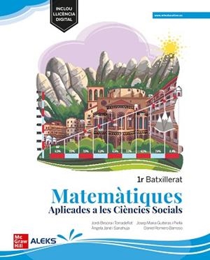 MATEMÀTIQUES APLICADES A LES CIÈNCIES SOCIALS 1R BATXILLERAT | 9788448631369 | BESORA, J.; GUI | Llibreria Aqualata | Comprar libros en catalán y castellano online | Comprar libros Igualada