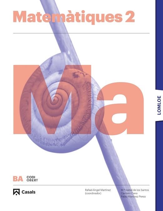 MATEMÀTIQUES 2N BTXILLERATA LOMLOE | 9788421874615 | VARIOS AUTORES | Llibreria Aqualata | Comprar libros en catalán y castellano online | Comprar libros Igualada