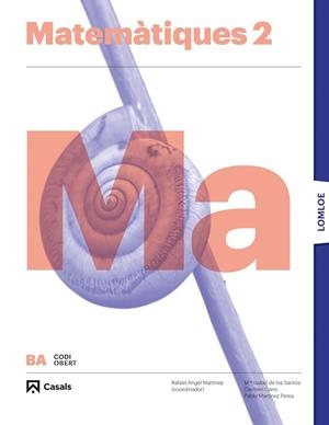 MATEMÀTIQUES 2N BTXILLERATA LOMLOE | 9788421874615 | AA.VV. | Llibreria Aqualata | Comprar llibres en català i castellà online | Comprar llibres Igualada