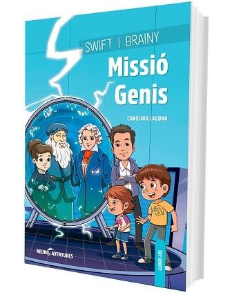 SWIFT I BRAINY - MISSIO GENIS | 9788426734600 | LAGUNA, CAROLINA / ALDAZ, DIEGO (IL.) | Llibreria Aqualata | Comprar libros en catalán y castellano online | Comprar libros Igualada