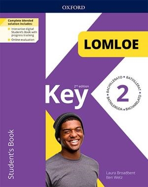 KEY TO BACHILLERATO 2ED 2. STUDENT'S BOOK. LOMLOE PACK | 9780190551612 | Llibreria Aqualata | Comprar libros en catalán y castellano online | Comprar libros Igualada
