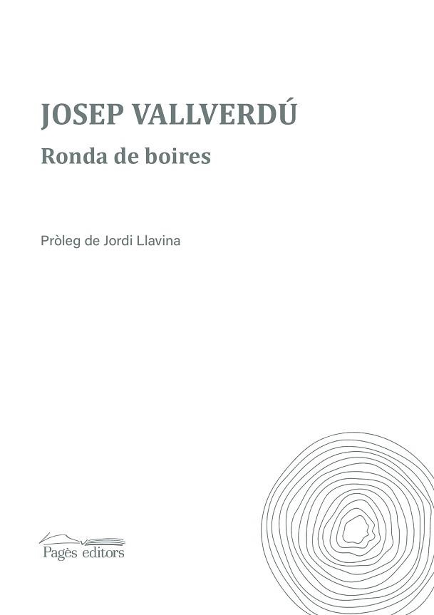 RONDA DE BOIRES (ANY VALLVERDÚ) | 9788413034515 | VALLVERDÚ, JOSEP | Llibreria Aqualata | Comprar libros en catalán y castellano online | Comprar libros Igualada
