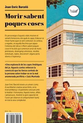 MORIR SABENT POQUES COSES | 9788419332431 | BARCELÓ, JOAN ENRIC | Llibreria Aqualata | Comprar libros en catalán y castellano online | Comprar libros Igualada