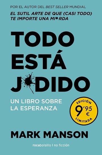 TODO ESTÁ J*DIDO | 9788418850646 | MANSON, MARK | Llibreria Aqualata | Comprar libros en catalán y castellano online | Comprar libros Igualada