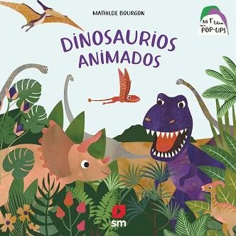 DINOSAURIOS ANIMADOS | 9788498569360 | BOURGON, MATHILDE | Llibreria Aqualata | Comprar llibres en català i castellà online | Comprar llibres Igualada