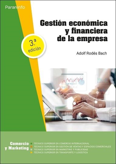GESTIÓN ECONÓMICA Y FINANCIERA DE LA EMPRESA 3.ª EDICIÓN 2023 | 9788428360043 | RODÉS BACH, ADOLF | Llibreria Aqualata | Comprar llibres en català i castellà online | Comprar llibres Igualada
