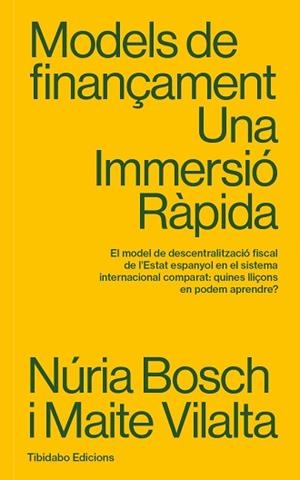 MODELS DE FINANÇAMENT | 9788410013001 | BOSCH ROCA, NÚRIA / VILALTA FERRER, MAITE | Llibreria Aqualata | Comprar libros en catalán y castellano online | Comprar libros Igualada