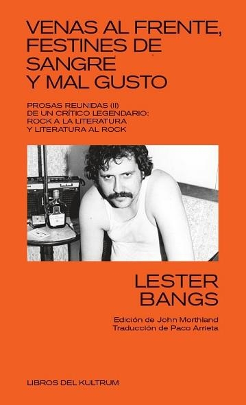 VENAS AL FRENTE, FESTINES DE SANGRE Y MAL GUSTO | 9788418404412 | BANGS, LESTER | Llibreria Aqualata | Comprar libros en catalán y castellano online | Comprar libros Igualada