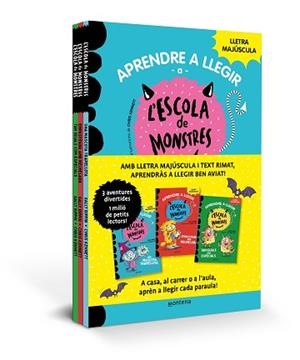 PACK APRENDRE A LLEGIR A L'ESCOLA DE MONSTRES (LLIBRES 1-3) | 9788419169990 | RIPPIN, SALLY | Llibreria Aqualata | Comprar libros en catalán y castellano online | Comprar libros Igualada