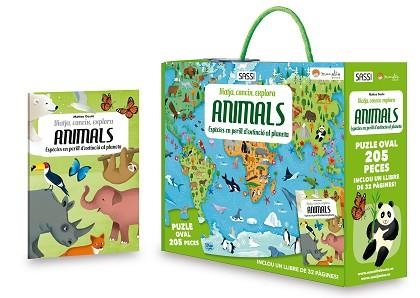 ANIMALS ESPECIES EN PERILL EXTINCIO (LLIBRE + PUZZLE) | 9788419714718 | Llibreria Aqualata | Comprar llibres en català i castellà online | Comprar llibres Igualada