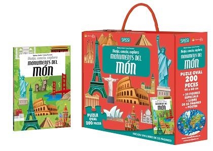 MONUMENTS DEL MON CAT VIAJA (LLIBRES + PUZZLE) | 9788419714732 | Llibreria Aqualata | Comprar llibres en català i castellà online | Comprar llibres Igualada