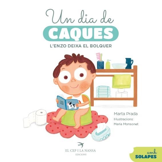 UN DIA DE CAQUES. L'ENZO DEIXA EL BOLQUER | 9788419747129 | PRADA, MARTA | Llibreria Aqualata | Comprar libros en catalán y castellano online | Comprar libros Igualada