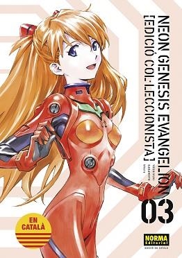 NEON GENESIS EVANGELION 3 (CATALA ED COL·LECCIONISTA) | 9788467959956 | SADAMOTO, YOSHIYUKI / KHARA | Llibreria Aqualata | Comprar libros en catalán y castellano online | Comprar libros Igualada