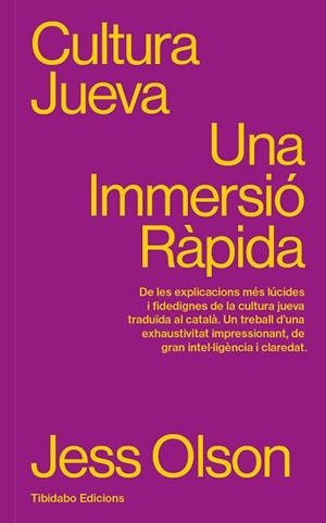 CULTURA JUEVA | 9788410013056 | OLSON, JESS | Llibreria Aqualata | Comprar libros en catalán y castellano online | Comprar libros Igualada