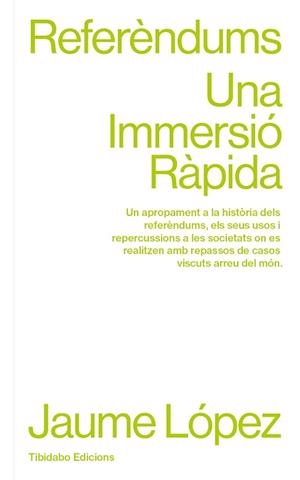 REFERÈNDUMS | 9788410013049 | LÓPEZ HERNÁNDEZ, JAUME | Llibreria Aqualata | Comprar libros en catalán y castellano online | Comprar libros Igualada