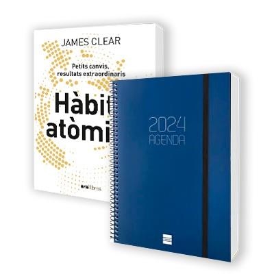 HÀBITS ATÒMICS + AGENDA 2024 | 9788411730419 | CLEAR, JAMES | Llibreria Aqualata | Comprar llibres en català i castellà online | Comprar llibres Igualada