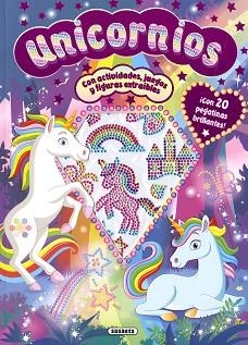 UNICORNIOS. BRILLOS Y JUEGOS | 9788467793086 | Llibreria Aqualata | Comprar libros en catalán y castellano online | Comprar libros Igualada