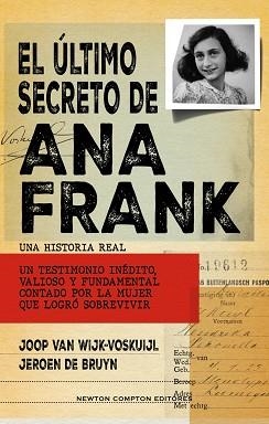 ÚLTIMO SECRETO DE ANA FRANK, EL | 9788419620750 | VAN WIJK-VOSKUIJL, JOOP | Llibreria Aqualata | Comprar llibres en català i castellà online | Comprar llibres Igualada