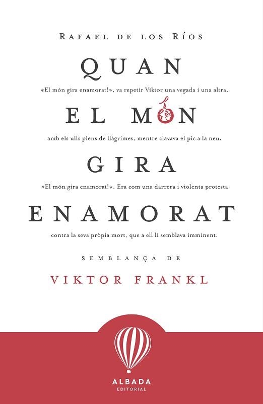 QUAN EL MON GIRA ENAMORAT | 9788487023774 | DE LOS RIOS, RAFAEL | Llibreria Aqualata | Comprar llibres en català i castellà online | Comprar llibres Igualada