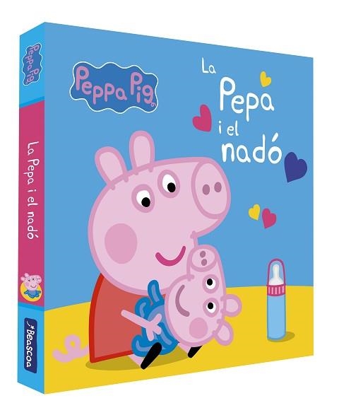 PEPPA PIG. LLIBRE DE CARTRÓ - LA PEPA I EL NADÓ | 9788448867003 | HASBRO/EONE | Llibreria Aqualata | Comprar llibres en català i castellà online | Comprar llibres Igualada