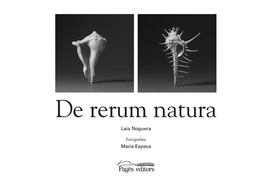 DE RERUM NATURA | 9788413031088 | NOGUERA CLOFENT, LAIA / ESPEUS, MARIA | Llibreria Aqualata | Comprar llibres en català i castellà online | Comprar llibres Igualada
