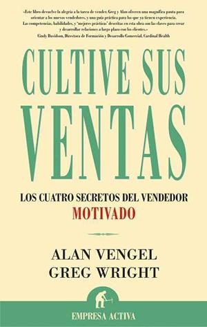 CULTIVE SUS VENTAS | 9788495787675 | WRIGHT / VENGEL | Llibreria Aqualata | Comprar llibres en català i castellà online | Comprar llibres Igualada
