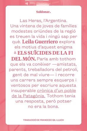 SUÏCIDES DE LA FI DEL MÓN, ELS | 9788419571274 | GUERRIERO, LEILA | Llibreria Aqualata | Comprar libros en catalán y castellano online | Comprar libros Igualada